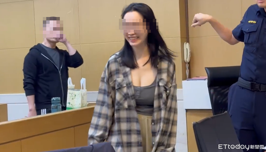 太子集團「爆乳特助」交保笑著離開 律師曝燦笑內幕:應該很邊緣