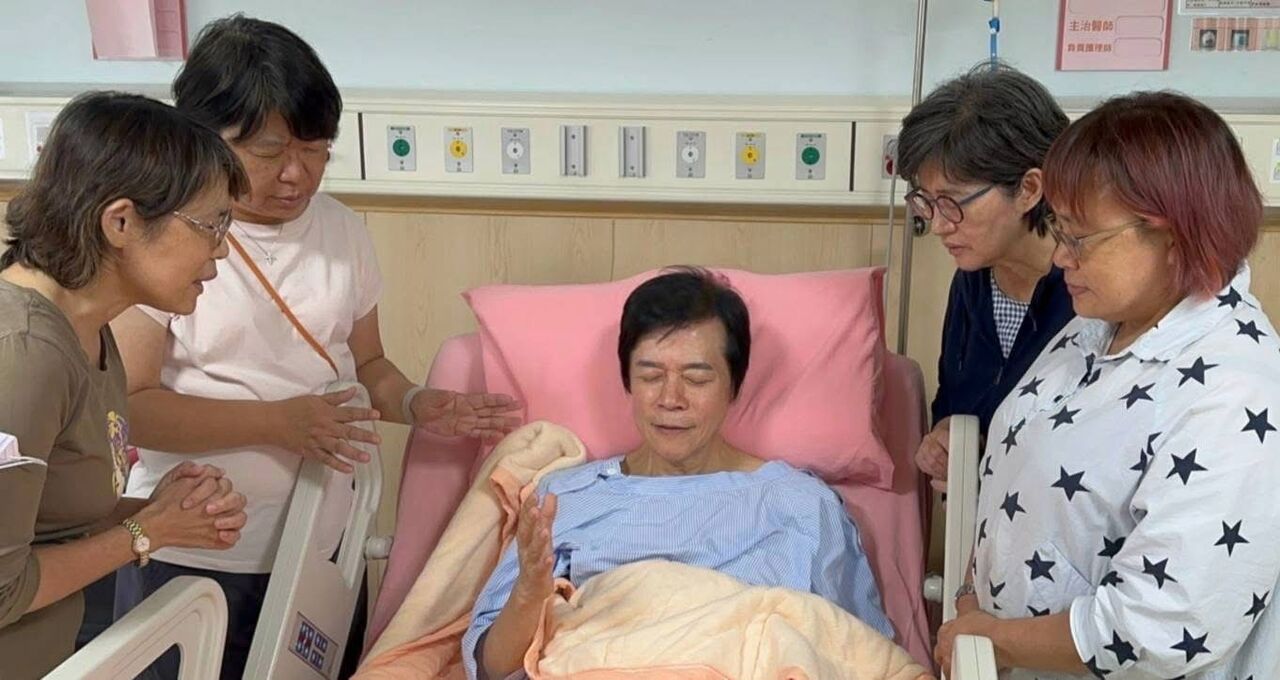 ▲▼洪榮宏出院。（圖／翻攝洪榮宏臉書）