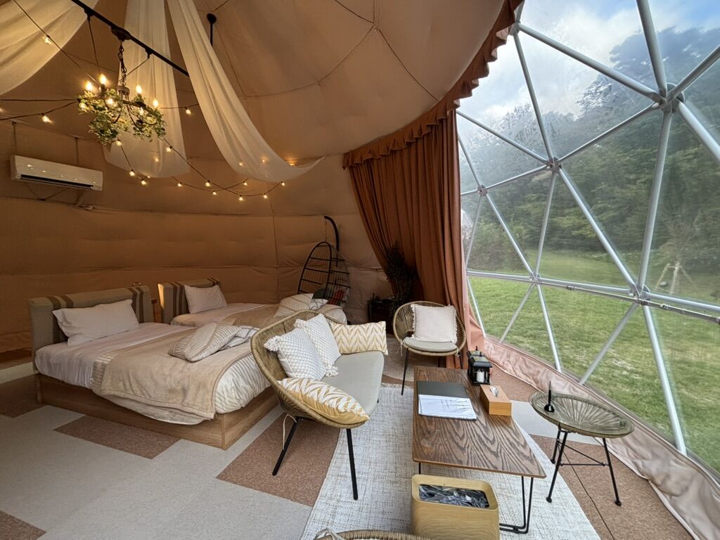 ▲▼GLAMPING VILLAGE 富士河口湖,富士山,露營,帳篷,別墅,BBQ,旅遊。（圖／業者提供）