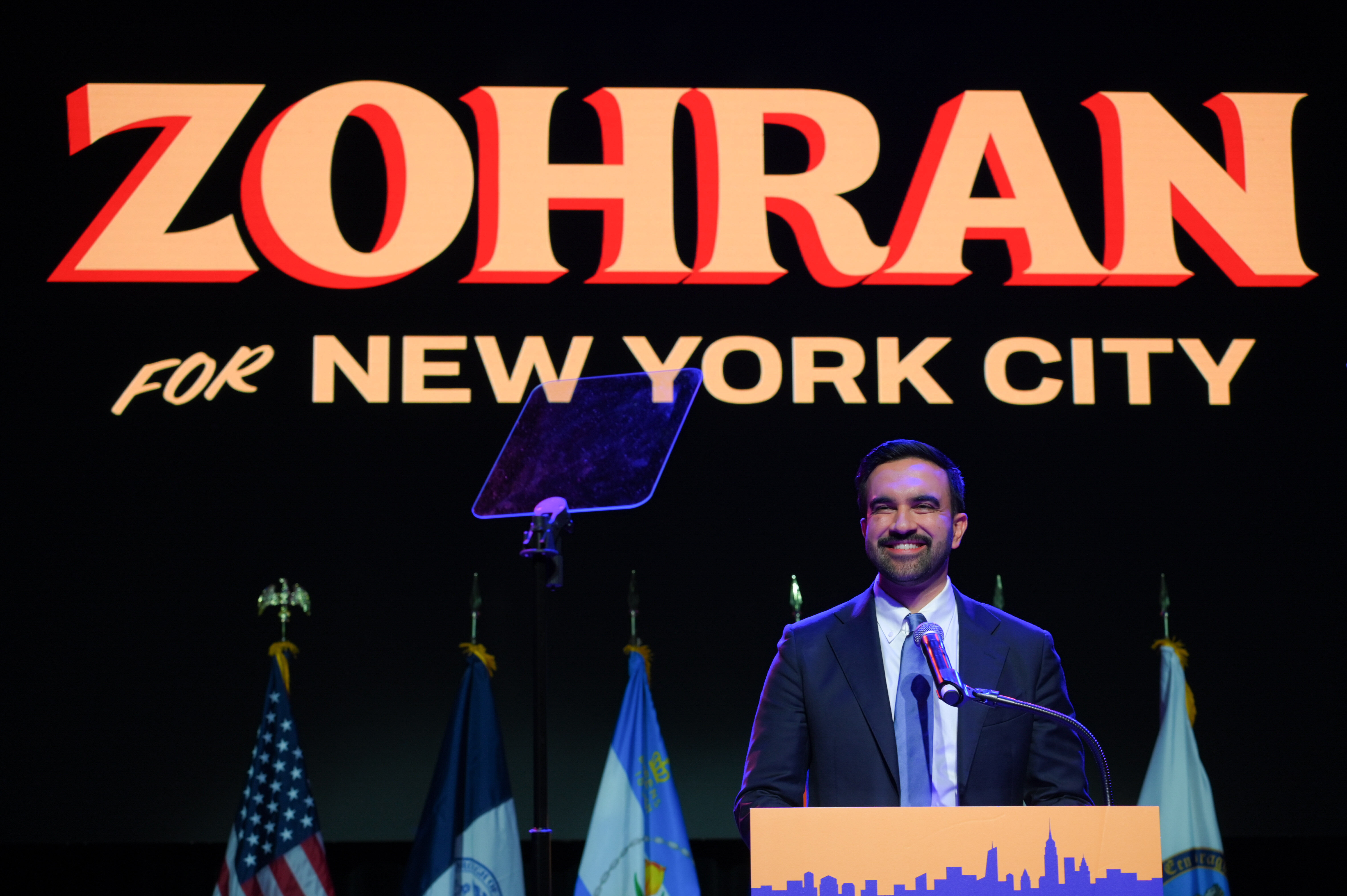 ▲▼曼達尼將於明年1月1日就任紐約市長。（圖／達志影像／美聯社）