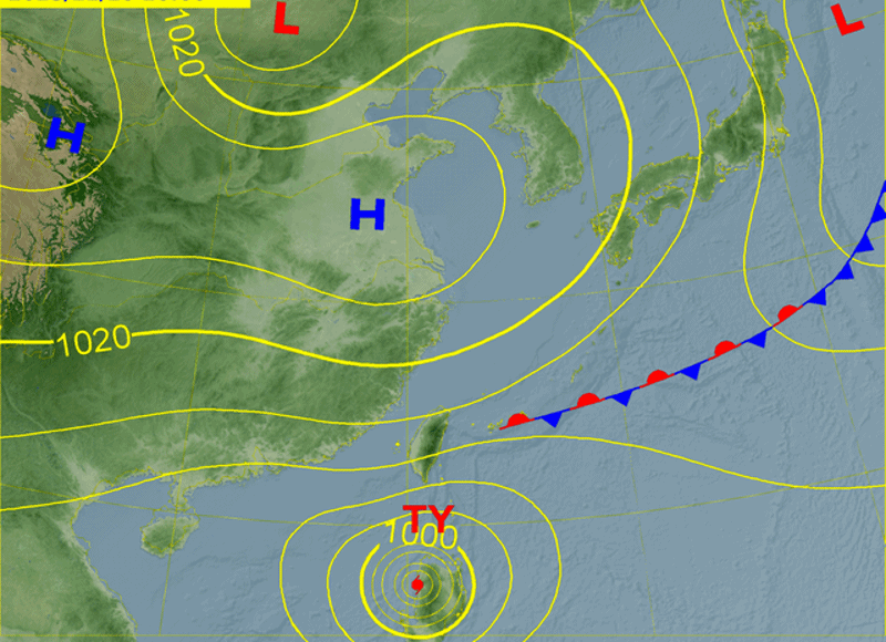 ▲▼             。（圖／中央氣象署）