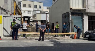 花蓮吉安鄉空地「驚見人骨」　工人挖地基嚇壞急報警