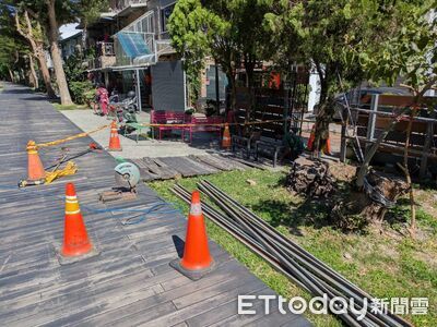鐵馬道正氣北路至博愛路段進行設施修繕 今起封閉施工