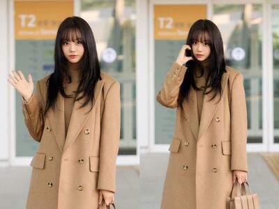 韓星惠利來台！機場造型穿駝色Max Mara大衣超美　明將現身信義區