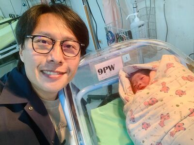 「港仔台爸」廣播金鐘獎得主 藝人張啟樂千金出生了!