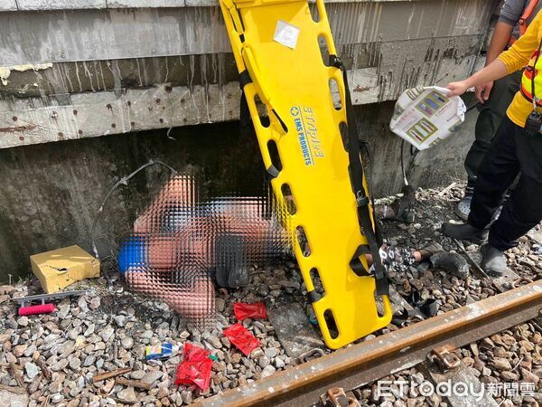 ▲▼台鐵保安周發生外包商人員感電意外。（圖／台鐵員工提供）