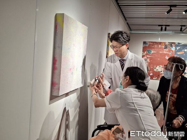 ▲▼   以愛與美學交織信仰力量　陪伴病人走過療癒旅程  。（圖／嘉義基督教醫院提供）