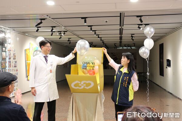 ▲▼   以愛與美學交織信仰力量　陪伴病人走過療癒旅程  。（圖／嘉義基督教醫院提供）