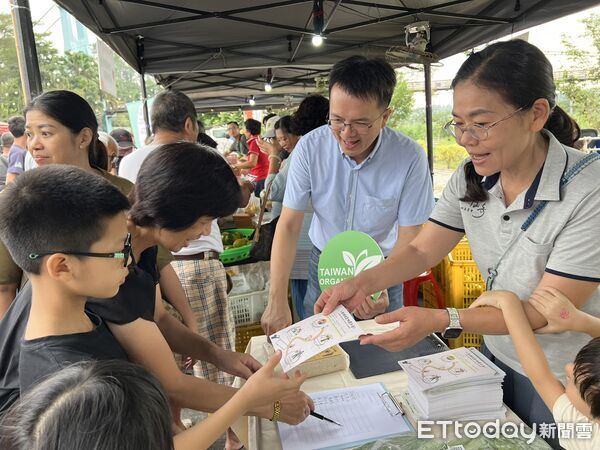 ▲▼   竹崎地區農會以遊戲闖關推廣有機友善，寓教於樂傳遞永續理念    。（圖／竹崎農會提供）