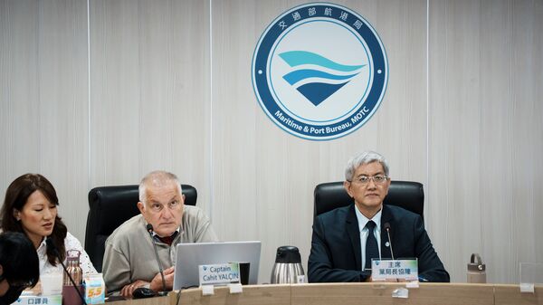 ▲114年國際海事稽核矯正行動計畫執行進度訪問會議。（圖／航港局提供）