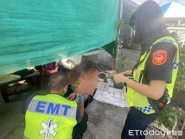 ▲台東都蘭派出所即時伸援手。（圖／記者楊晨東翻攝）