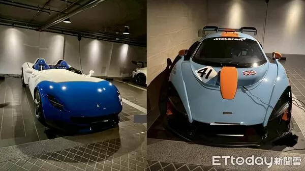 ▲太子集團,保時捷,麥拉倫,法拉利,超跑。（圖／調查局提供）