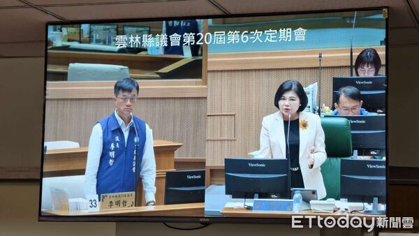 ▲張麗善縣長於議會答詢，強調守護雲林用水安全立場堅定。（圖／記者游瓊華翻攝）