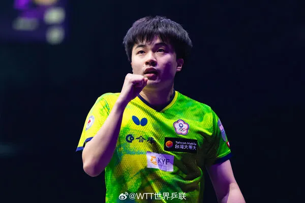 ▲台灣桌球一哥林昀儒。（圖／翻攝自微博／WTT世界乒聯）