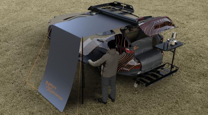 ▲LEXUS NX於美國SEMA改裝展亮相改裝露營車。（圖／翻攝自《Hayashi Telempu》）