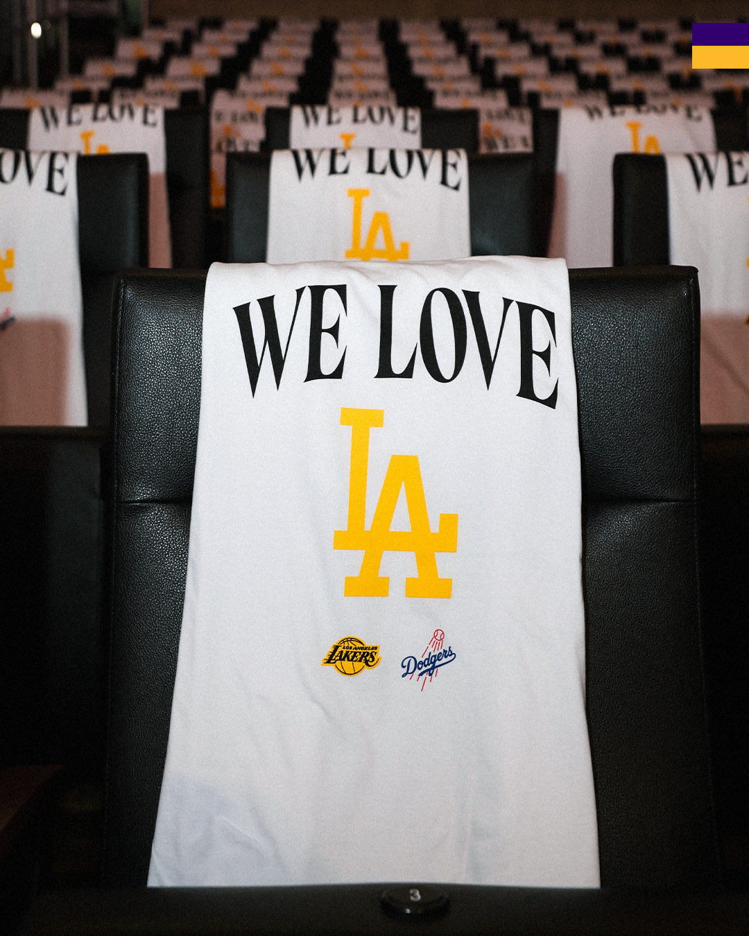 ▲▼湖人致敬道奇奪冠。（圖／截自洛杉磯湖人X）