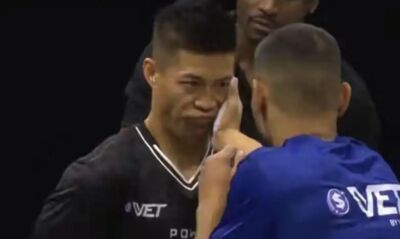 陸「通背拳」傳人打耳光比賽被3巴掌KO　休息5天現身：看人還是重影