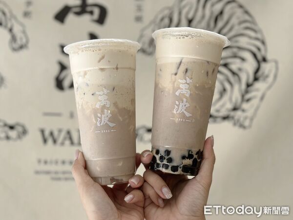 ▲▼萬波島嶼紅茶秋冬限定「芋頭系列」回歸，今年推出升級版芋香奶茶。（圖／記者蕭筠攝）