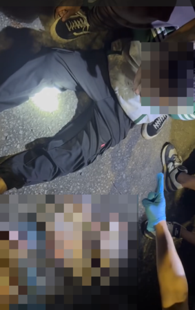 抓獲移工販售狗肉。（圖／翻攝自社團法人新竹縣流浪動物珍愛協會、朱健銘臉書）