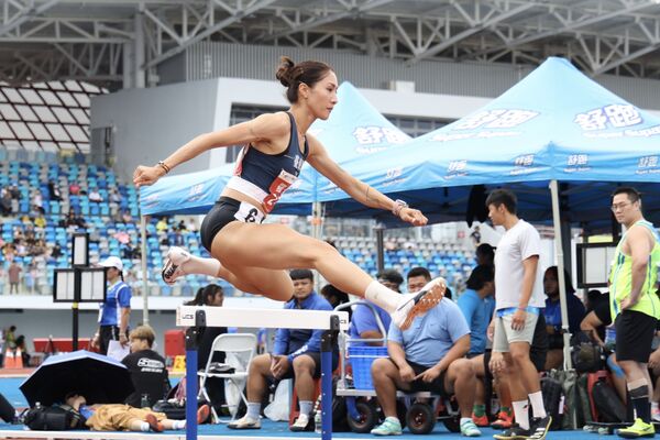 ▲羅佩琳全運會女子400公尺跨欄奪金，目標亞運跑進57秒內。（圖／羅佩琳提供）