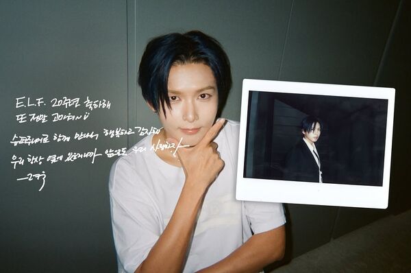 ▲Super Junior手寫信。（圖／翻攝自IG／Super Junior）