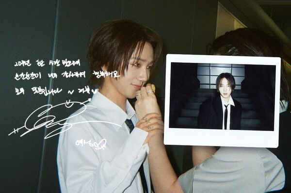 ▲Super Junior手寫信。（圖／翻攝自IG／Super Junior）