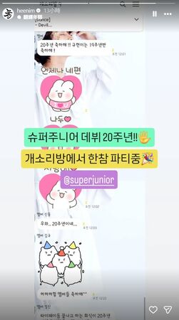 ▲希澈IG限動、對話截圖翻譯。（圖／翻攝自希澈IG）