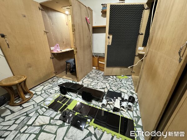 ▲▼ 雲林詐騙機房 。（圖／記者游瓊華翻攝）