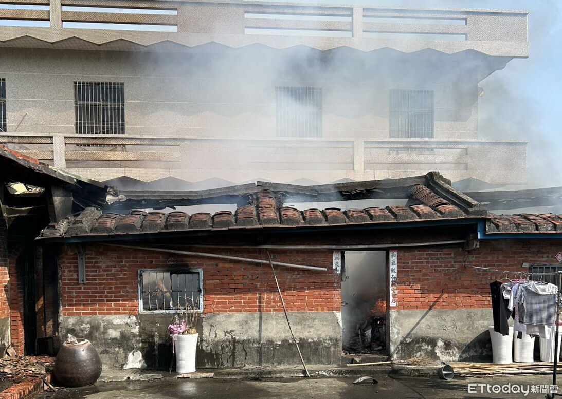 快訊/高雄田寮區平房火警 91歲翁不幸身亡