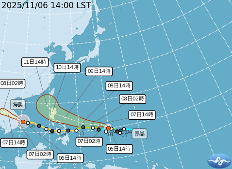 ▲▼未來一周天氣。（圖／氣象署提供）