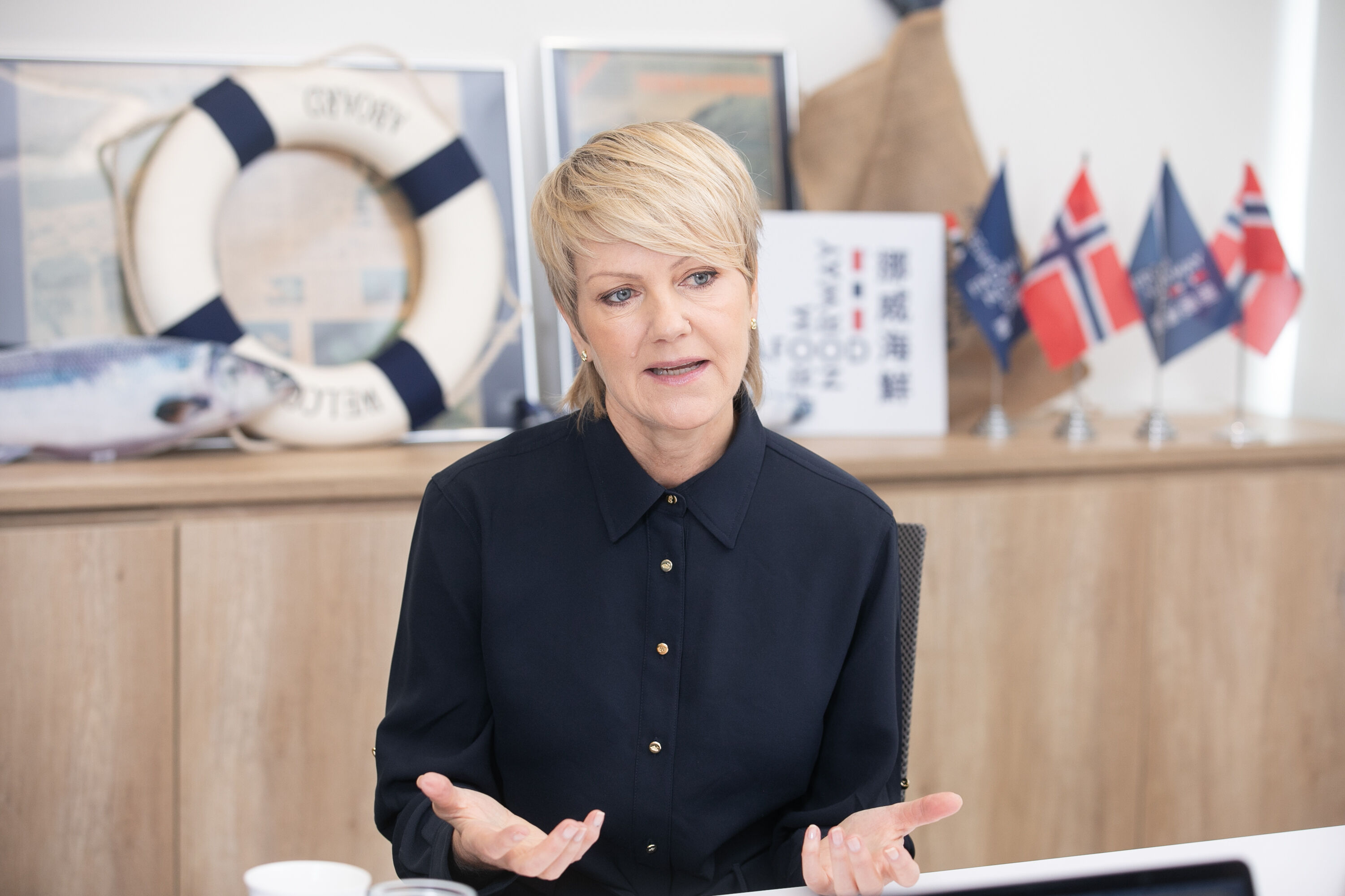 ▲▼挪威海產推廣協會受訪拍攝。（圖／記者周宸亘攝）