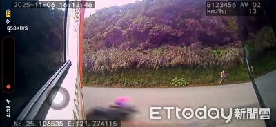 撞擊畫面曝!瑞芳聯結車轉彎「騎士迎面撞上」 卡輪下送醫不治