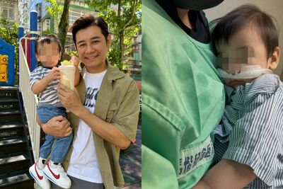 陳熙鋒1歲兒「燒到40度痙攣」進ICU！　他嚇壞：不敢想沒住院後果