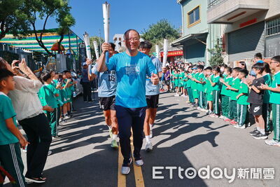 南投全縣運動會點燃聖火　即起13鄉鎮市傳遞...11月8日正式開幕