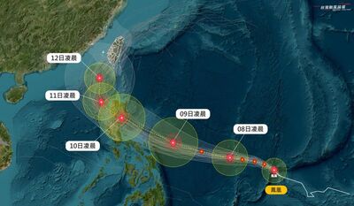 鳳凰颱風下週三、四穿越台灣　2因素「東西大不同」