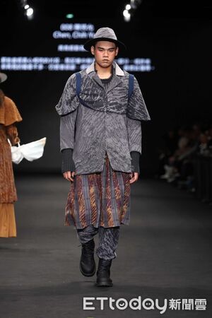 ▲崑大時尚系參與「2025時裝設計新人獎」，以專業展演成為全場亮點。（記者林東良翻攝，下同）