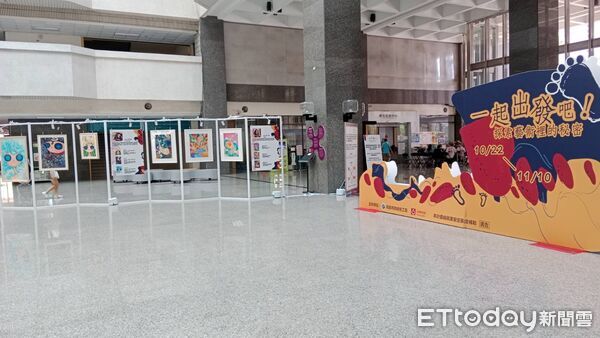 ▲▼身障藝術家聯展             。（圖／記者陳宏瑞翻攝）