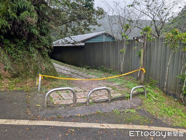 ▲新北市雙溪區烏山灣潭步道發生民眾遭虎頭蜂攻擊事件。（圖／記者郭世賢翻攝）