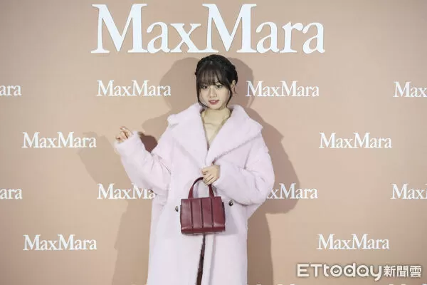 ▲惠利出席Max Mara微風南山開幕。（圖／記者林敬旻攝）