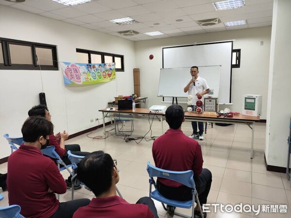▲台南市消防局第三大隊舉辦消防安檢講習，精進檢修與申報專業。（記者林東良翻攝，下同）