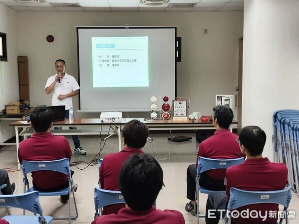 ▲台南市消防局第三大隊舉辦消防安檢講習，精進檢修與申報專業。（記者林東良翻攝，下同）