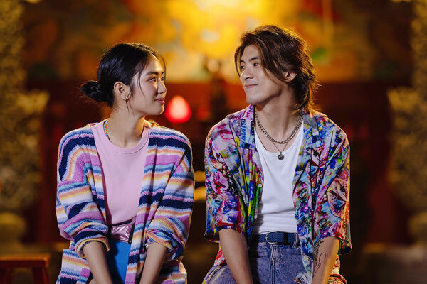 ▲《叫我驅魔男神》林哲熹、雷嘉汭組驅魔情侶檔「嚕湯CP」。（圖／光盛影業提供）