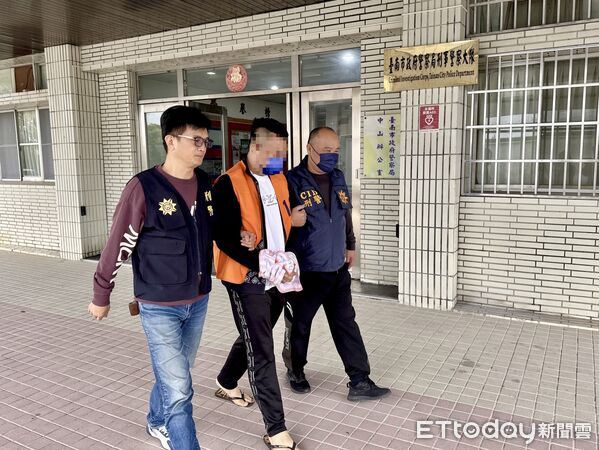 ▲台南市刑大執行「安居緝毒」專案，跨縣市查緝依託咪酯販毒集團。（記者林東良翻攝，下同）