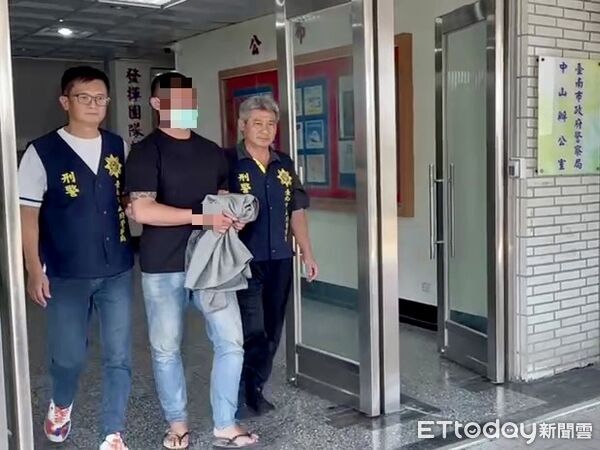 ▲台南市刑大執行「安居緝毒」專案，跨縣市查緝依託咪酯販毒集團。（記者林東良翻攝，下同）