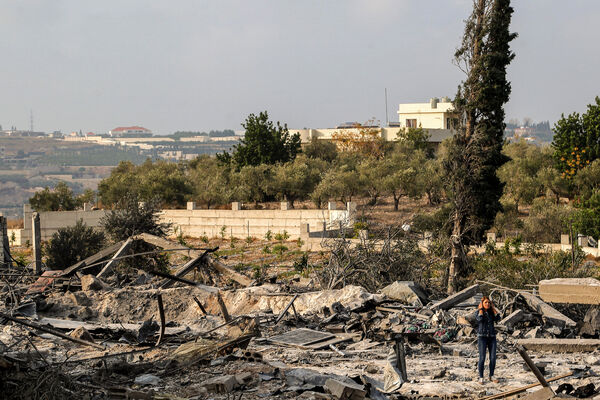 ▲▼以色列6日對黎巴嫩南部多座城鎮發動新一波空襲，宣稱是為了阻止真主黨（Hezbollah）重新武裝。（圖／達志影像／美聯社）