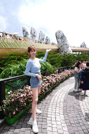 ▲▼峴港巴拿山一日遊攻略！佛手橋、法國村、地圖、穿著與自助餐完整懶人包。（圖／部落客珊莎提供）