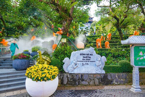 ▲▼峴港巴拿山一日遊攻略！佛手橋、法國村、地圖、穿著與自助餐完整懶人包。（圖／部落客珊莎提供）