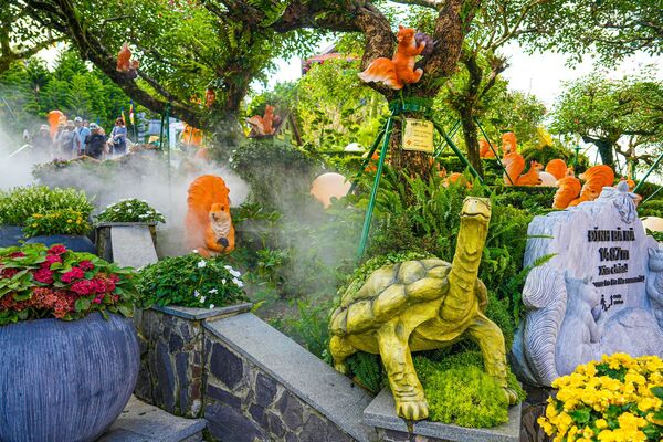 ▲▼峴港巴拿山一日遊攻略！佛手橋、法國村、地圖、穿著與自助餐完整懶人包。（圖／部落客珊莎提供）