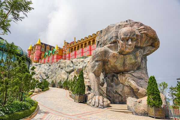 ▲▼峴港巴拿山一日遊攻略！佛手橋、法國村、地圖、穿著與自助餐完整懶人包。（圖／部落客珊莎提供）