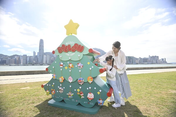 ▲「2025 Merry Balloon Hong Kong」將於11月24日至2026年1月4日開跑。（圖／主辦方提供）